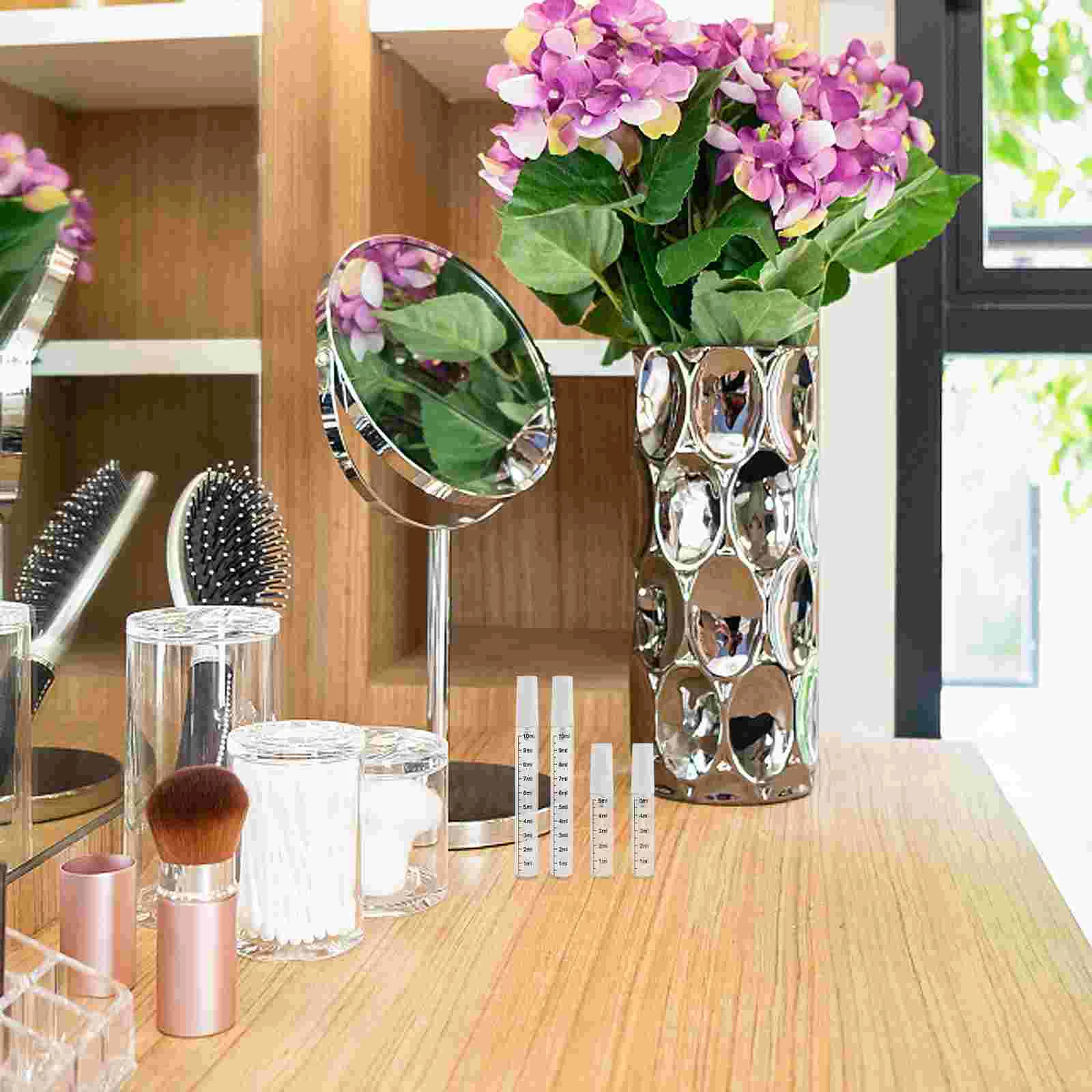 10 шт. мини-распылитель стеклянный портативный дорожный флакон тонкий туман 5 мл