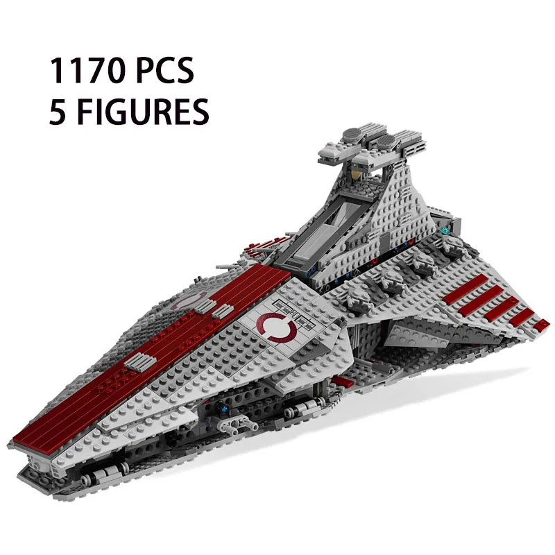 

Venator Class Republic Attack Cruiser Compatible 8039 19077 Building Blocks Bricks Star Planefighter Toys Birthday Gifts