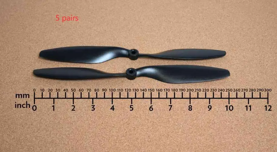 5 пар пропеллеров Emax 1045 (5CCW и 5CW) для EMAX MT2213 935KV Motor 400-450-500 size RC drone