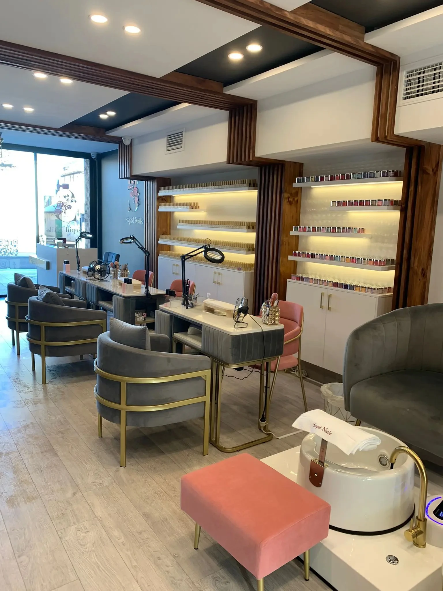 Коммерческая мебель для салона красоты стул педикюра стол маникюра набор