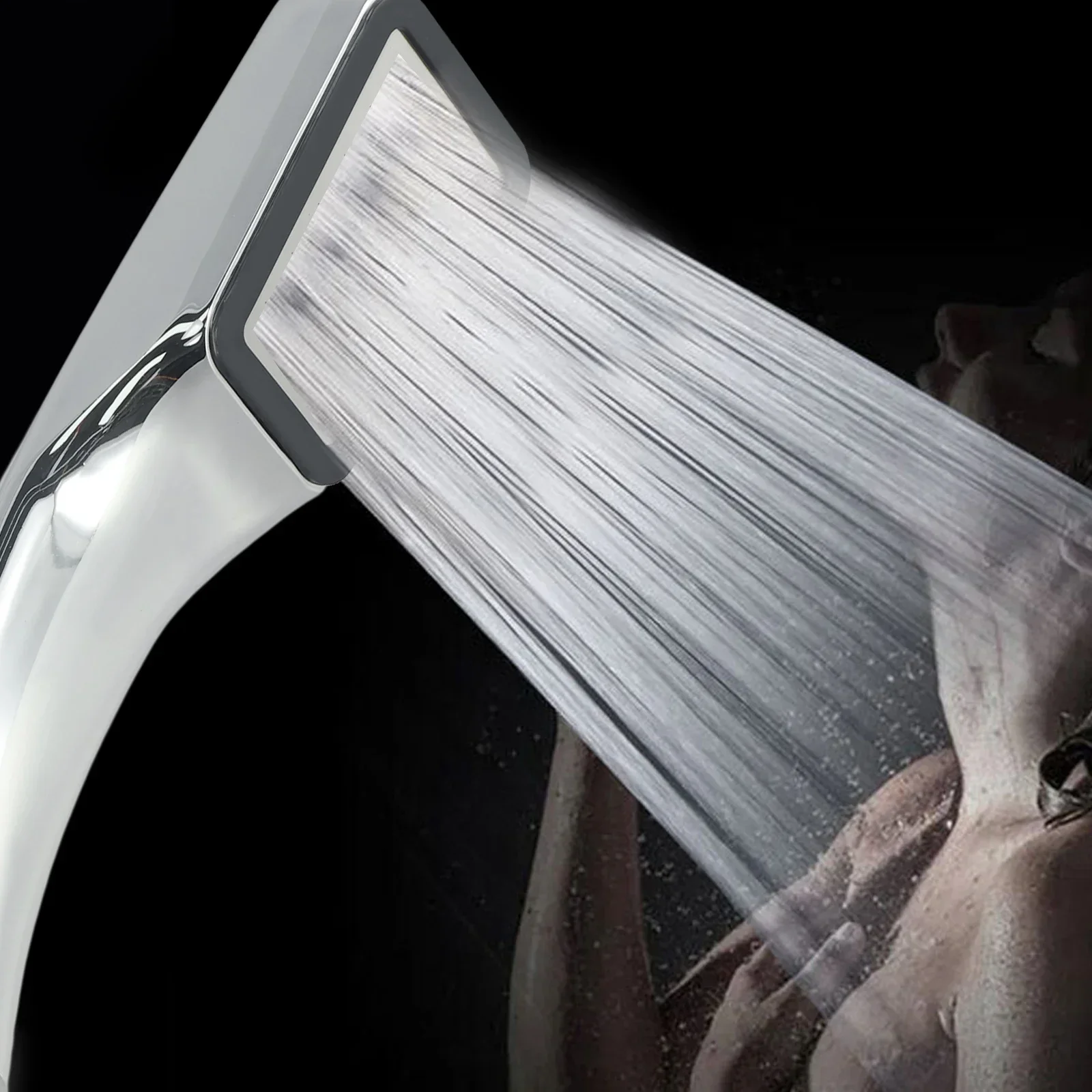 Насадка для душа с дождевой насадкой высокая точность и вентилятор экономия воды