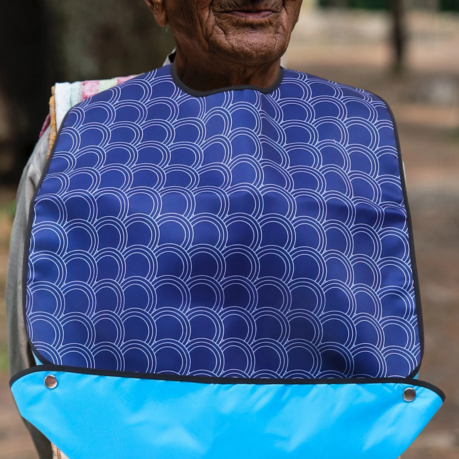 

Protective Gear Bib Miss Costumes Men Reusable Adult Bibs Polyester Senior Eating