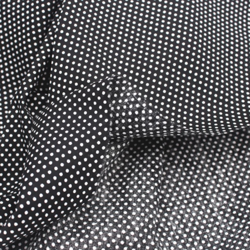 Поплин в горошек 100% хлопок ткань для шитья постельное белье ремесло материал