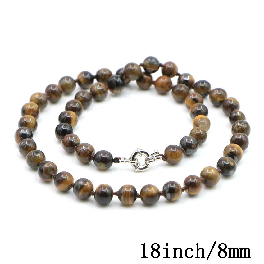 Модные очаровательные натуральные драгоценные камни в виде Тигрового Глаза