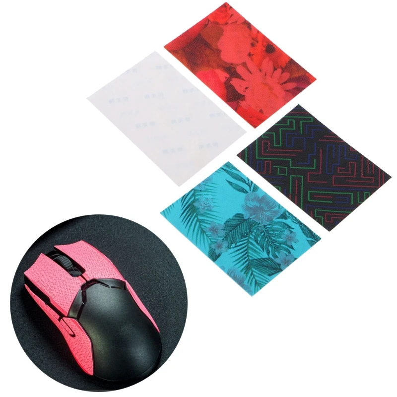 

Mouse Skates Side Stickers Sweat Resistant Pads for for Razer Gaming Mouse P9JB