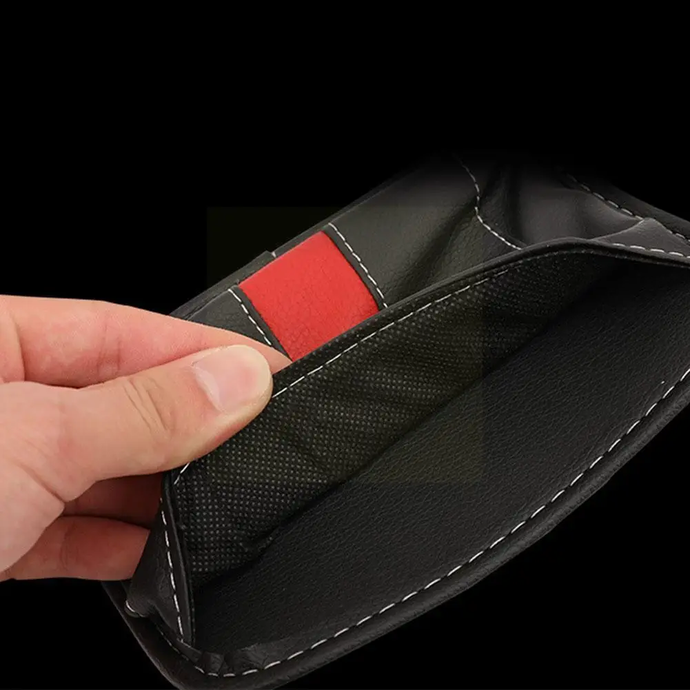

Pu Leather Car Storage Bag Pouch Phone Holder 3 Box Choose Organizer Can Pocket Color R5w6