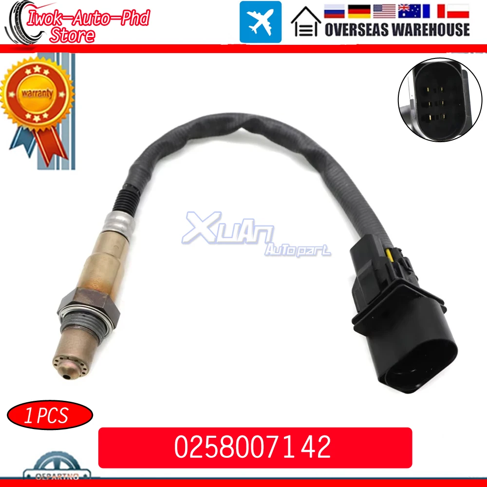 Лямбда O2 соотношение воздуха и топлива XUAN 0258007142 Для BMW 1 3 5 6 серии E87 E46 E90 E91 E60 E61 E63 E64