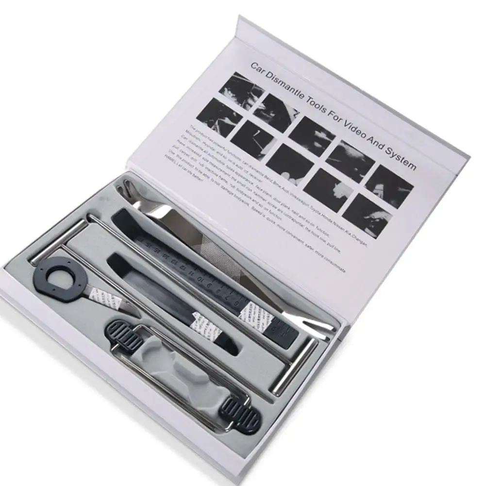 

Newest Car Audio Disassembly Tool Kit Portable Door Panels Audio Prying Dismantling Modification Removal Tool