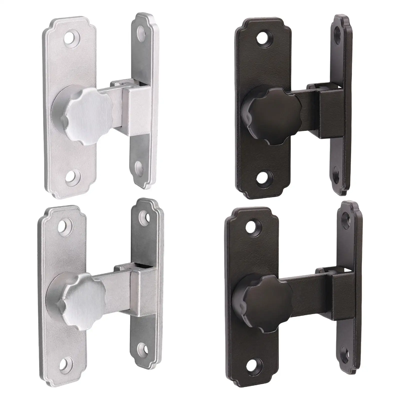 

Barn Door Lock Bolts Durable with Screws Sliding Door for Garden Home Yard