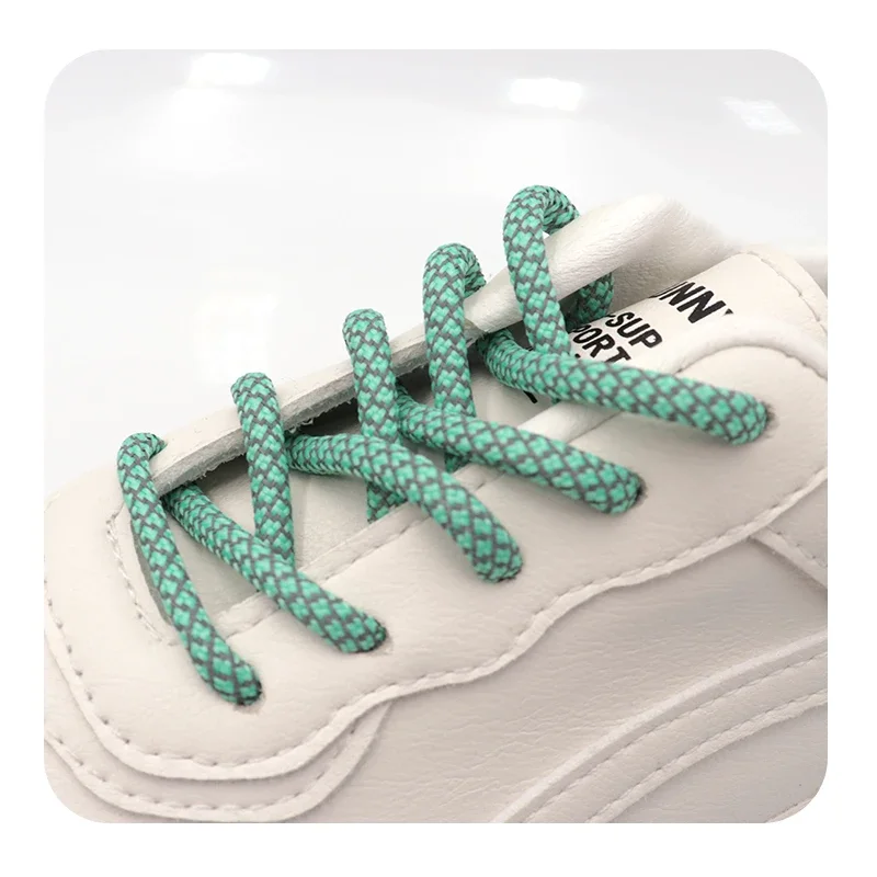 

Coolstring New Fashion Highlight 3M Reflective Laces Sneaker Rope Shoelaces Athletic KIDS Bootlace for V2 350 750 BOOTS Latchet