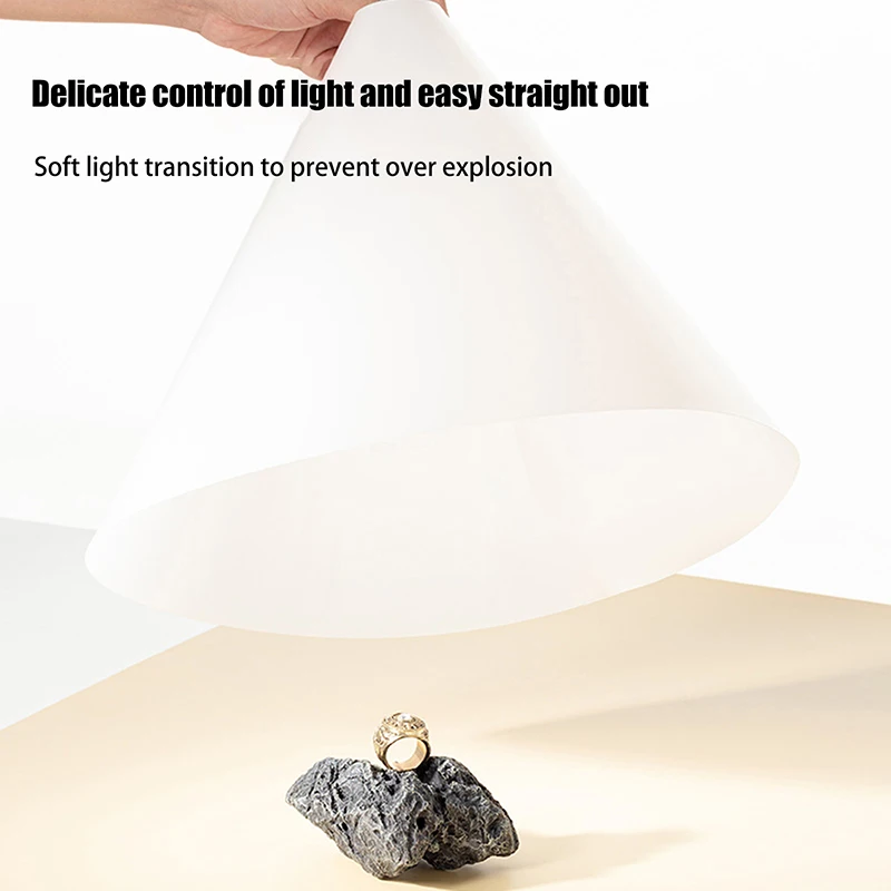 Конический диффузор реквизит для фотосъемки светильник софтбокс портативная