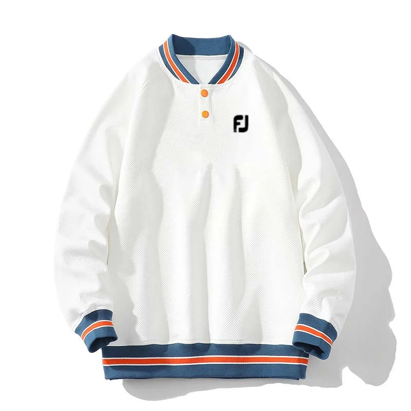 

Men's Golf Hoodie, Hip Hop Clothing, Baggy Sweatshirt, Street Wear, Casual Polo Shirt, Sports T-shirt, Spring