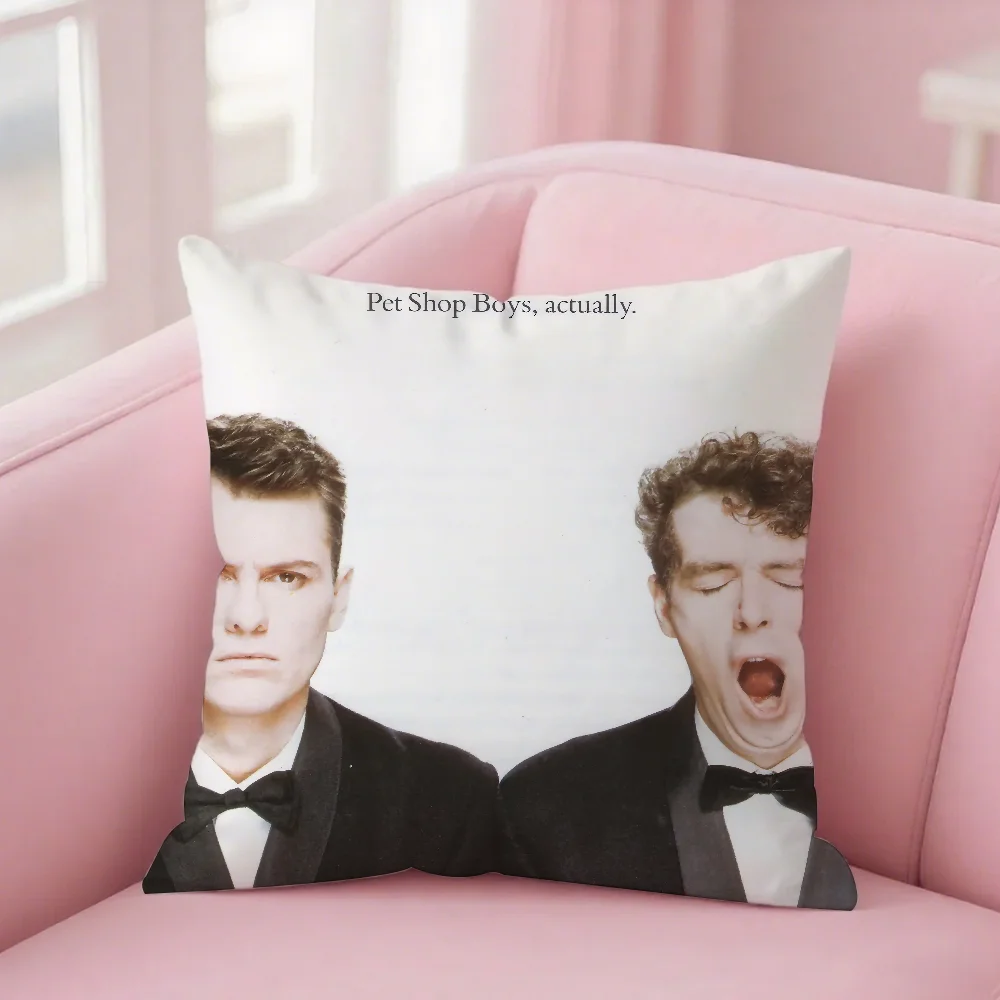Pet Shop Boys Nonetheless Music Pillow Case Square Double-Sided Printing Short Plush Sofa Cushion Cover Bedroom Bedside Pillow (art.: 3920d0ddb17f2) - 3920d0ddb17f2