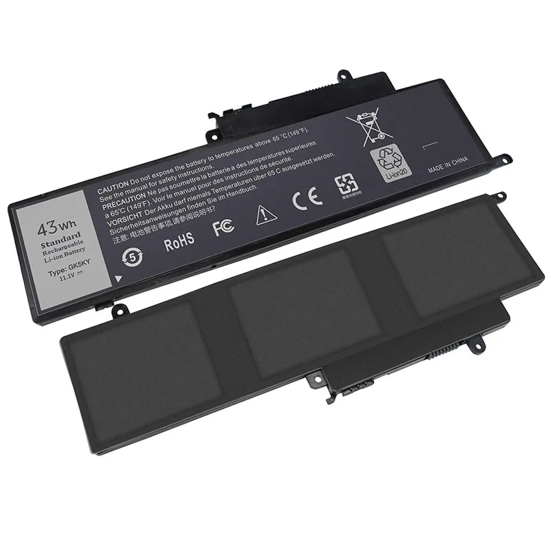 11 1 В 43 Втч GK5KY Аккумулятор для ноутбука Dell Inspiron 13 7000 серии 7347 7348 7352 3000 3147 3148 15 7558