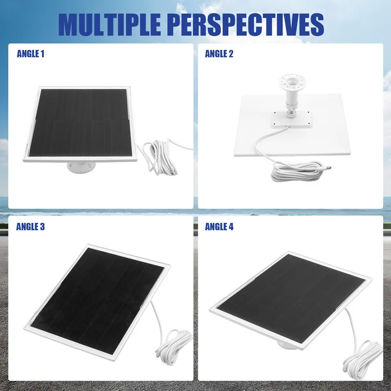 Монокристаллическая Кремниевая солнечная панель Shingled 10 Вт 5 В фотоэлектрическая