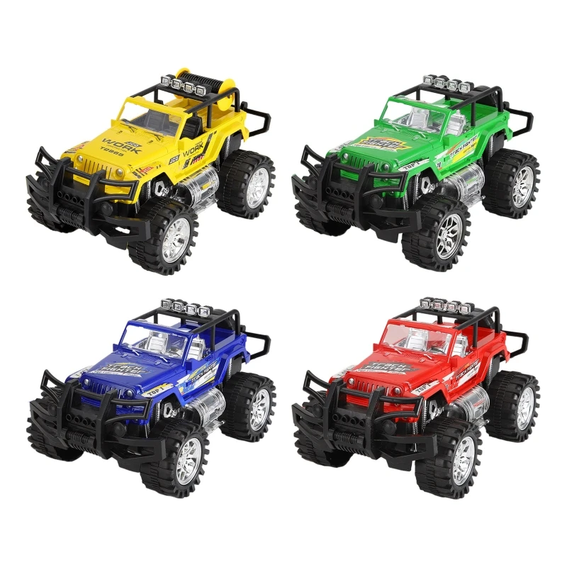

Pull Back Toy Large Off-road Vehicle Anti-collision Model Car Toy Kids Xmas Gift