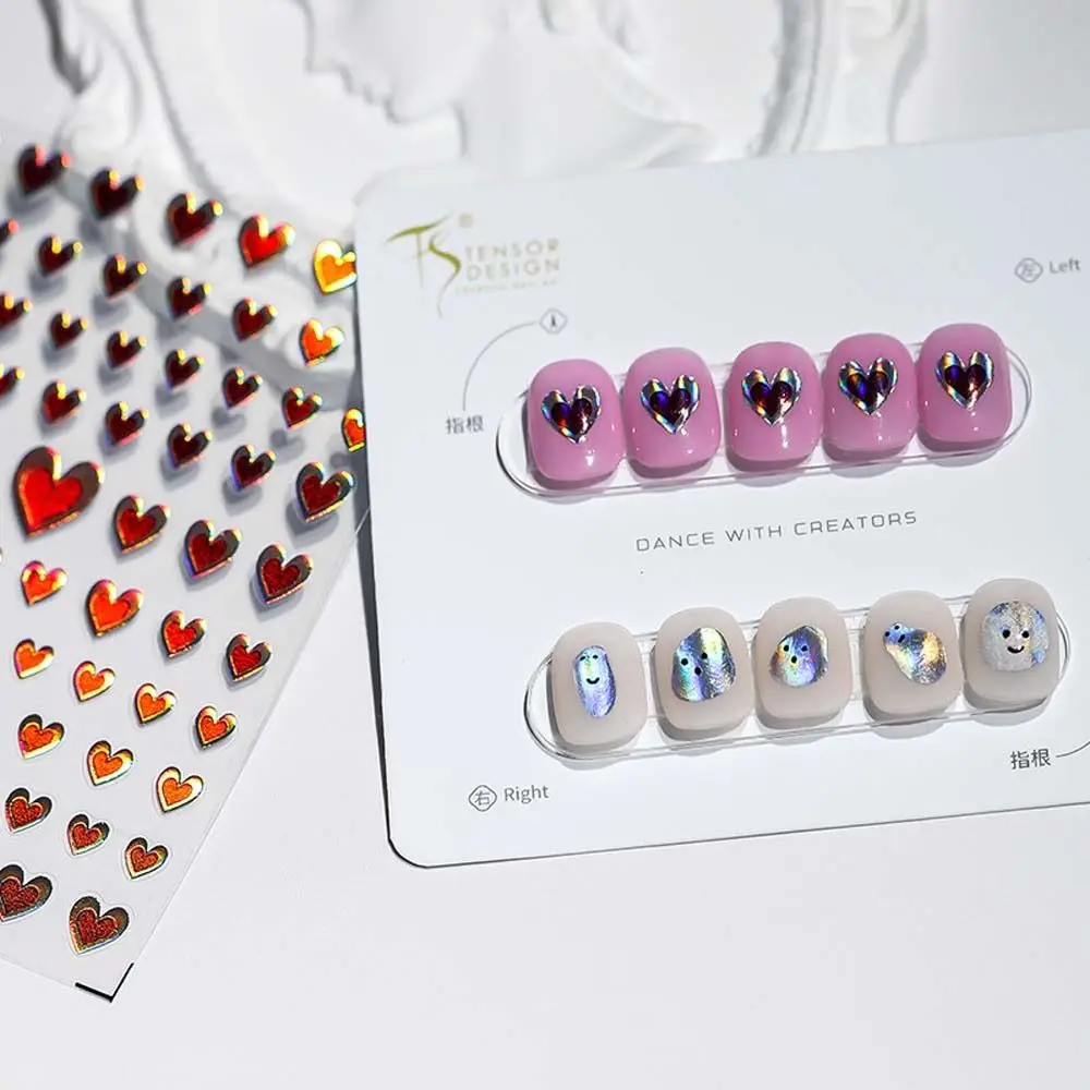 

Fashion Star Flame Nail Art Love Heart Nail Appliqué Polished Kawaii Sexy Woman Nail Art Accessories