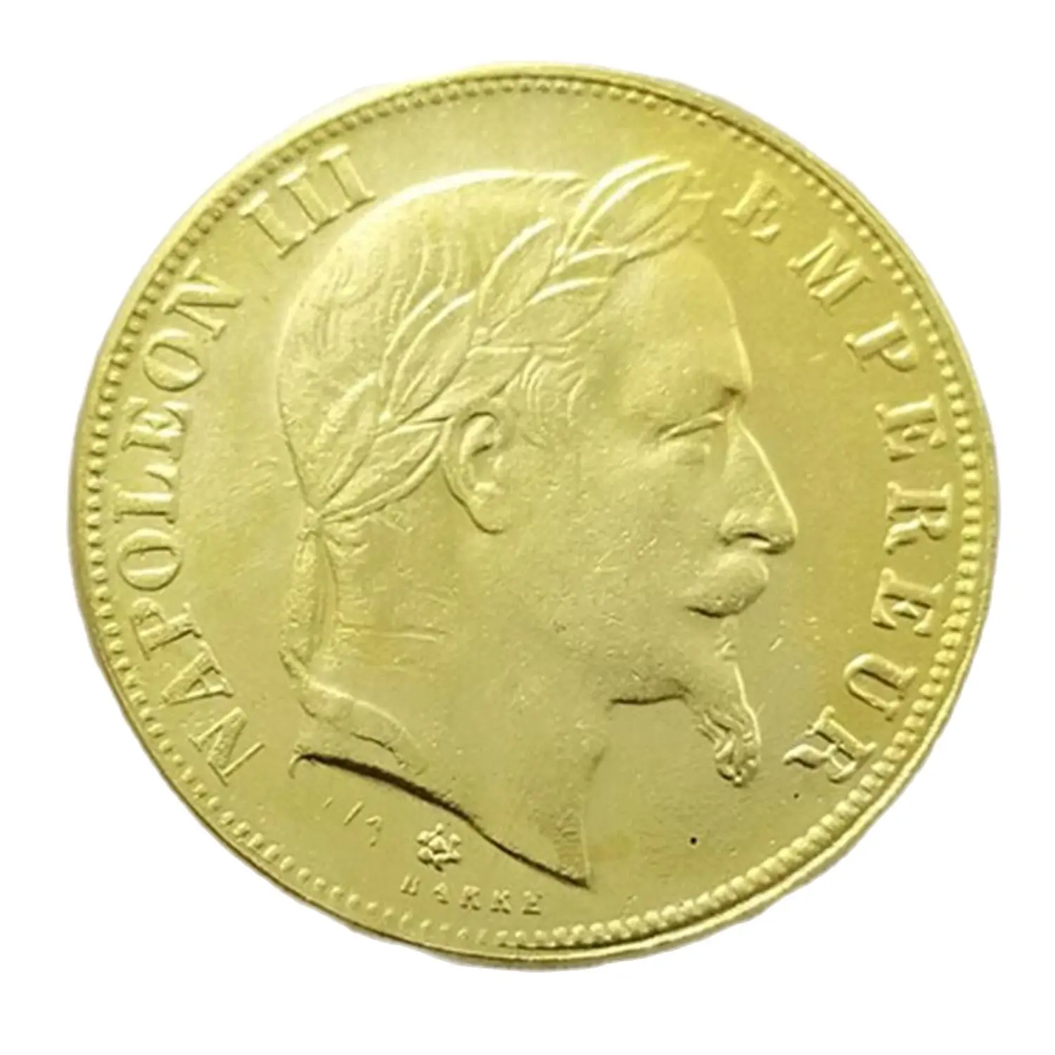 

Памятная французская монета Наполеона III 1859, коллекция сувенирных монет, украшение для дома, подарок ручной работы, настольное украшение