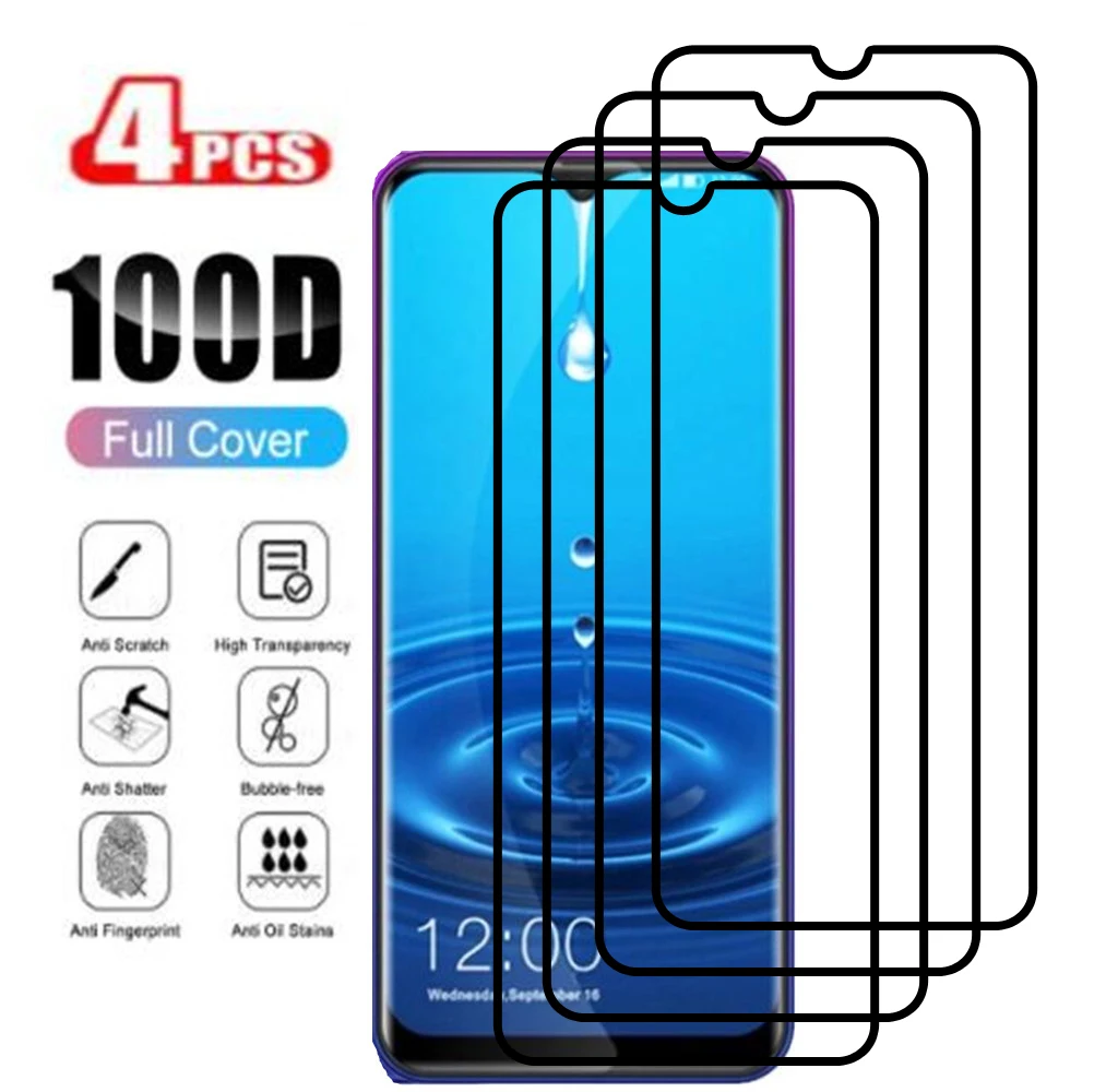 4 шт. полное покрытие для Leagoo M13 закаленное стекло для Leagoo S11 защитный чехол для телефона