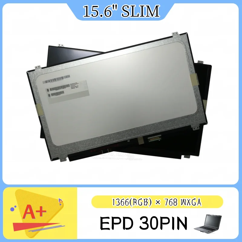 

15.6" SLIM 30 PIN HD 1366X768 UP DOWN SCREW NT156WHM-N45 LAPTOP SCREEN