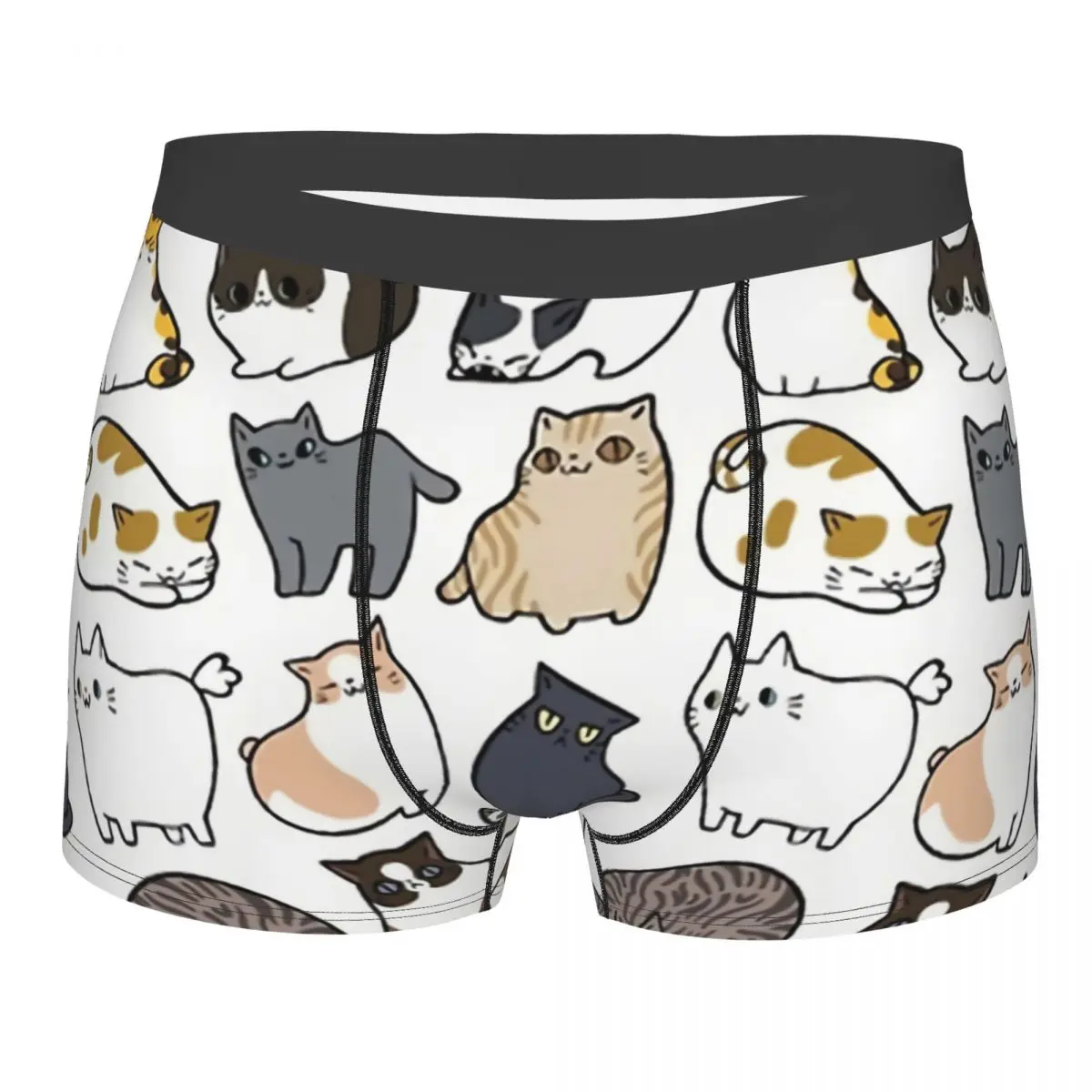 

Furry Men Boxer Briefs Monster Hunter Highly Breathable Underwear High Quality Print Shorts Birthday Gifts