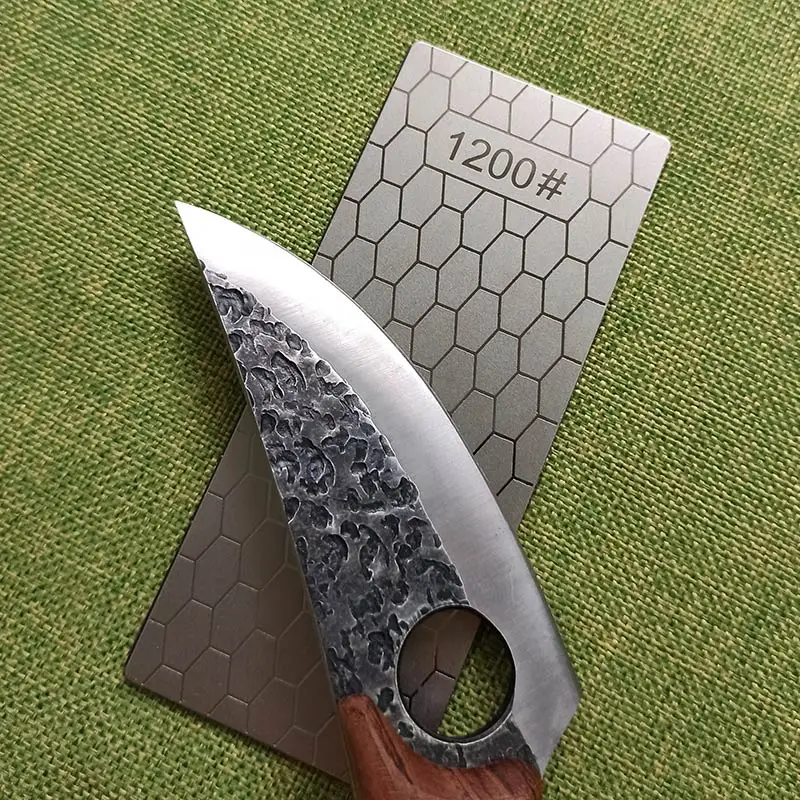 Diamond Sharpening Stone Knife sharpener 150*65*2.5mm Ultra-thin Honeycomb Surface Kitchen Grinding Tool Whetstone | Дом и сад