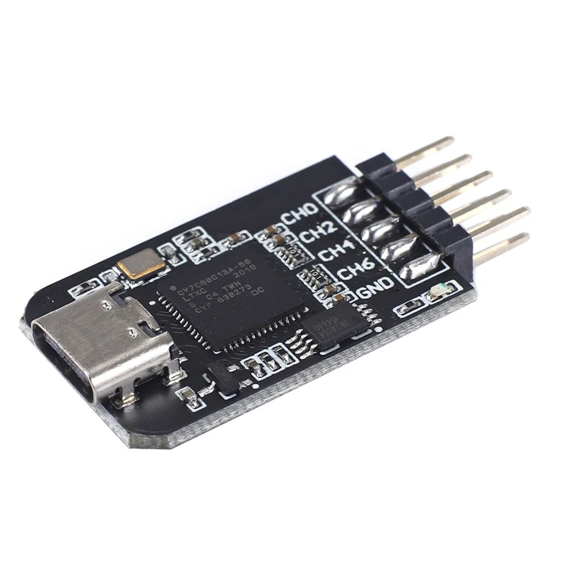 

Mini Logic Analyzer Logic Analyzer Development Board Module Type-C Interface Arm FPGA Debugging Tool 24M Sampling 8 Channels