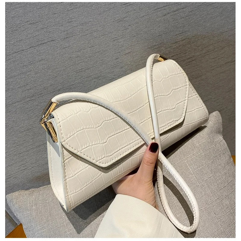 

Retro Alligator Pattern Women Handbag PU Leather Shoulder Totes Bag Female Portable Classic Clutch Underarm Purse Bag