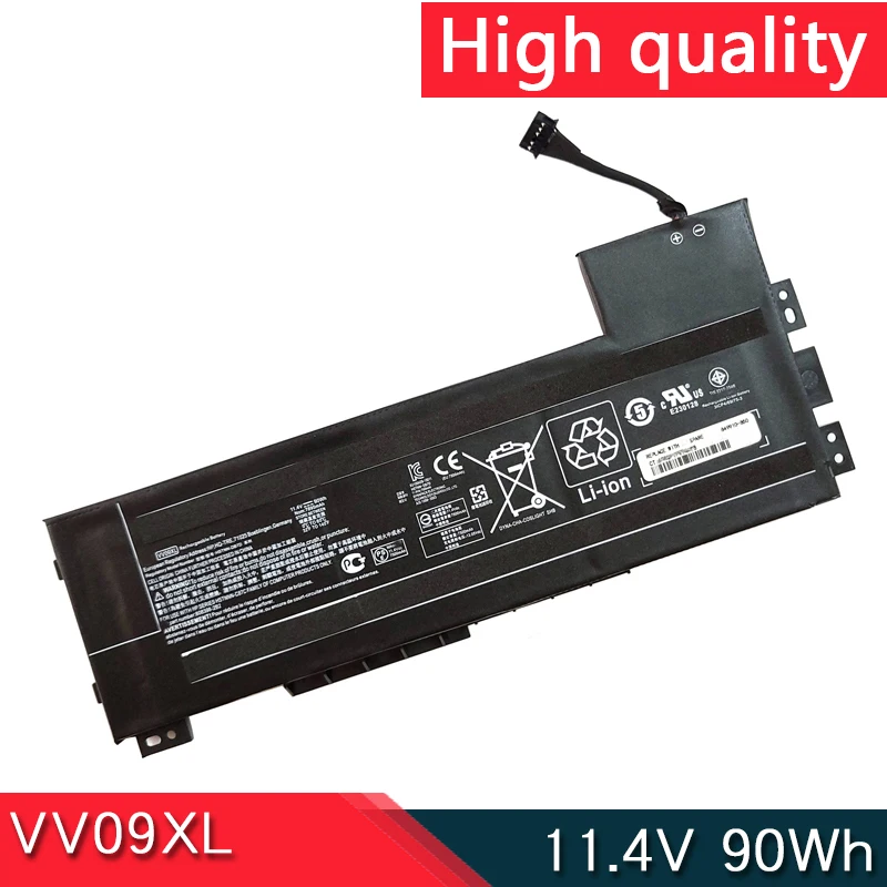 НОВЫЙ аккумулятор VV09XL 11 4 В 90 Втч для HP ZBook 15 G3 G4 T7V50EA Y6K27EA HSTNN-DB7D C87C 808398 -2Б1 2Б2 2С1 2С2