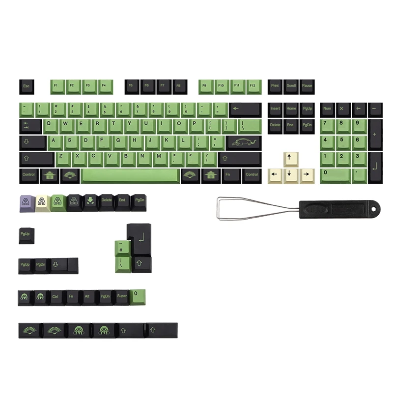 

134 Key GMK Terra Keycap PBT Cherry Profile Keycaps For Dz60/RK61/64/Gk61/68/75/84/87/96/980/104/108 Mechanical Keyboard