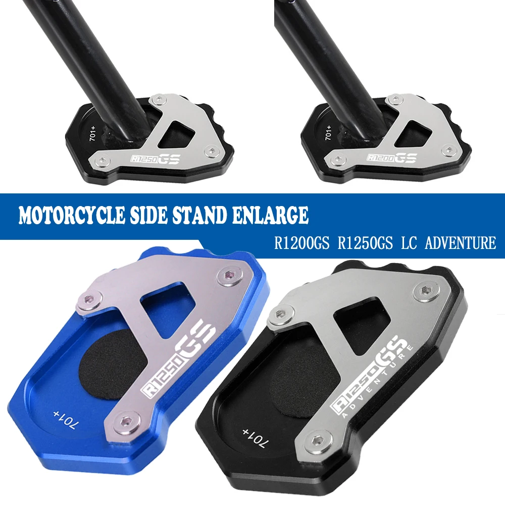 

For BMW R1250GS Adventure R1250 GS R 1250GS R 1250 GS ADV 2019-2021 2022 Motorcycle Side Stand Enlarge Plate Kickstand Extension