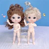 12cm cute doll mini princess doll 13 joints moveable 112 bjd doll kids girls doll toy gift lol doll