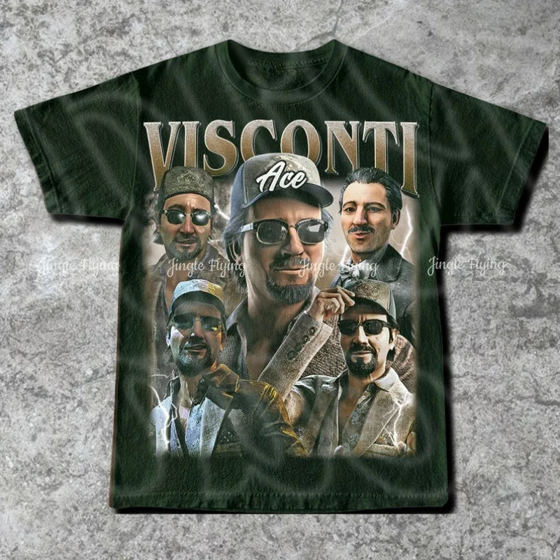 Винтажная подарочная футболка унисекс Ace Visconti Dead By Delight для женщин и мужчин