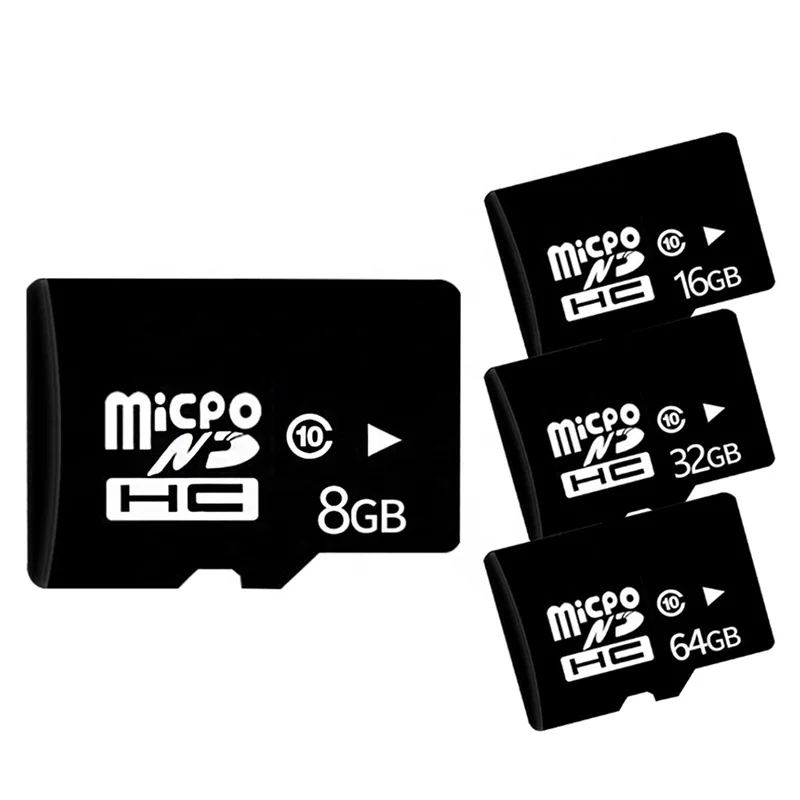 

High Speed Micro Memory Card SD Card Class 10 TF Cards 4gb 8gb 16gb 32gb 64gb 128gb for Consumer electronics