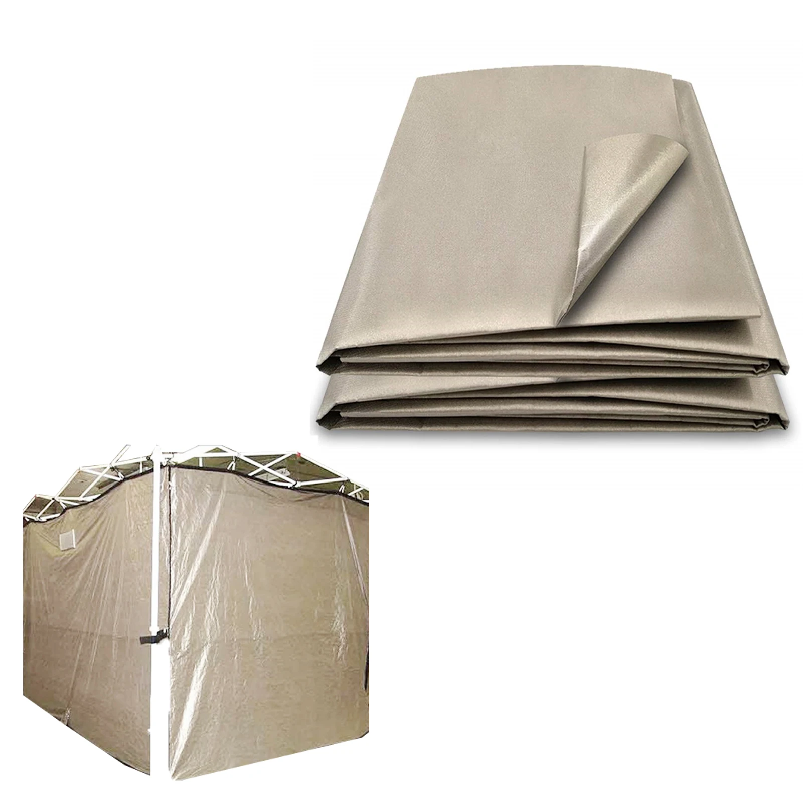 

43''x39'' Faraday Fabric EMF Protection Clothing Faraday Bags EMP Shielding Anti Radiation Isolation WiFi Signal Blocking Cloth