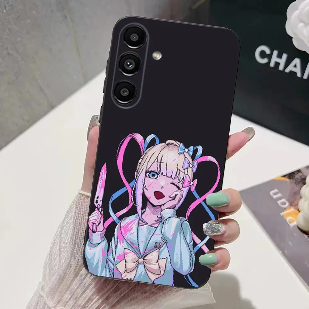 Чехол для телефона Game N-Needy Girl Overdose Samsung S24 S21 S22 S23 S30 Ultra S20 Plus Fe Lite Note 10 9 5G черный