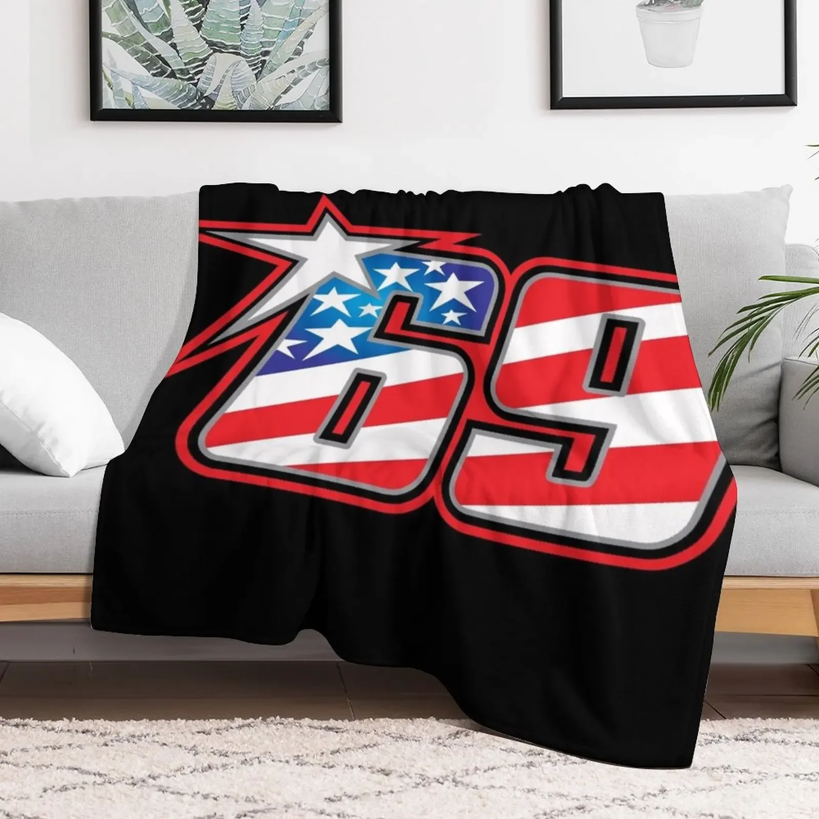 Одеяло Nicky Hayden номер 69 мягкое большое для дивана тонкие одеяла диванов тяжелые