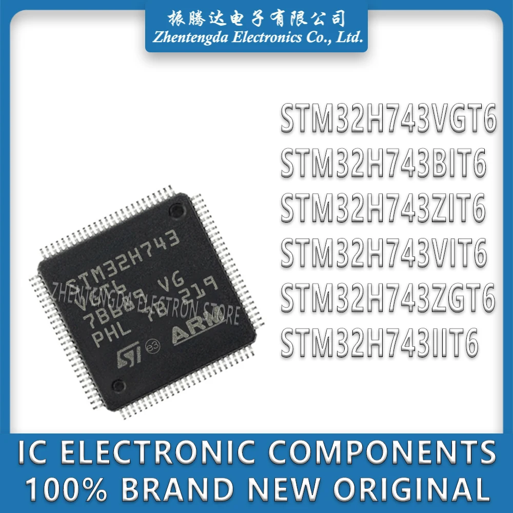 

STM32H743VGT6 STM32H743BIT6 STM32H743ZIT6 STM32H743VIT6 STM32H743ZGT6 STM32H743IIT6 STM32H743 STM32H STM32 STM IC MCU Chip
