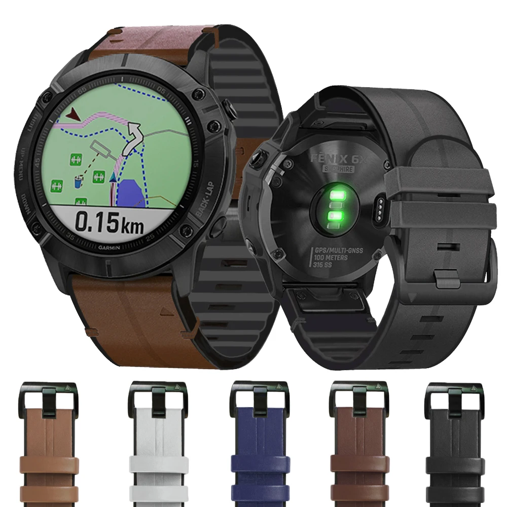 

Ремешок для наручных часов Garmin Fenix 7 6 6X 5 5X Plus 3HR 935 Tactical x 7 Pro VERTIX 2, силиконовый ремешок, быстросъемные аксессуары для умных часов
