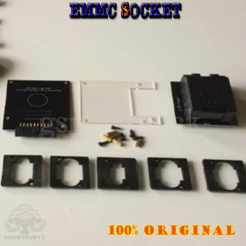 original new easy jtag plus box + emmc socket nand adapter ufs bga 153 95 |