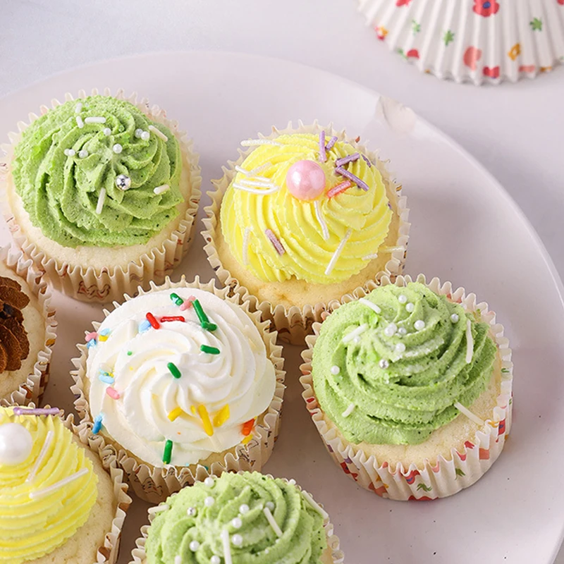 125 шт./упаковка Бумажные Формочки для кексов