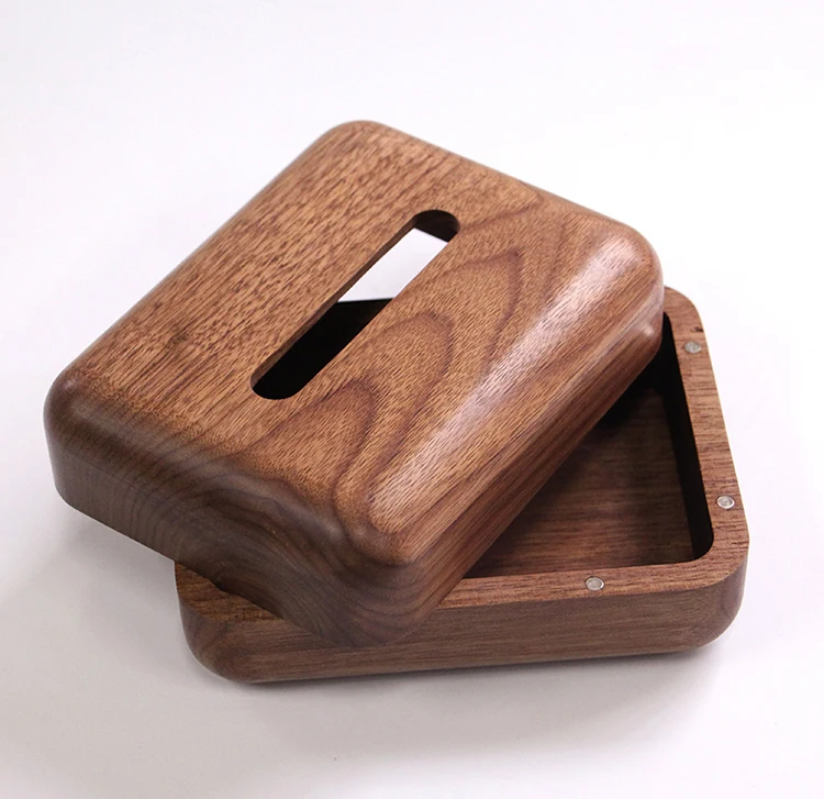 

Japan style bamboo wooden crafts household decoration take carton tissue boxes