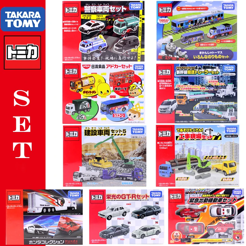 

Набор моделей автомобилей Takara Tomy Tomica, литой миниатюрный детский игрушечный родстер, автобус и грузовик, лидер продаж, популярные детские игрушки