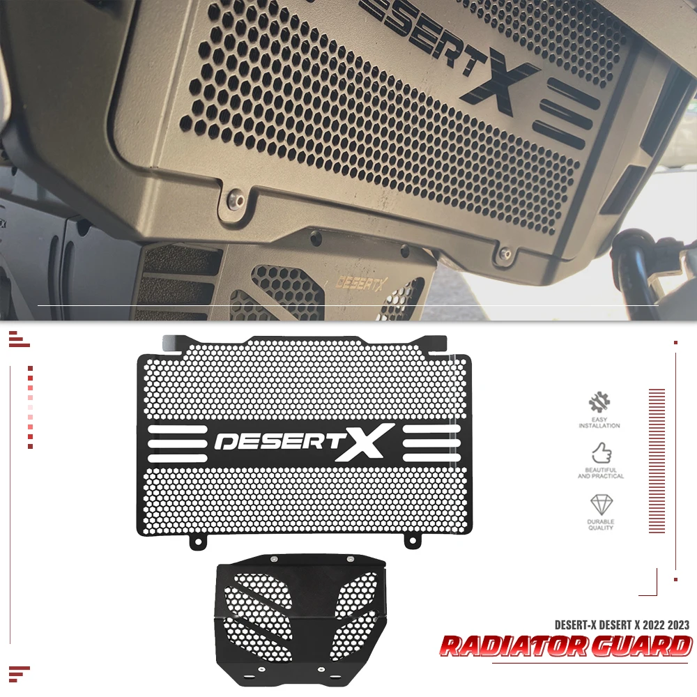 

Защита двигателя мотоцикла с логотипом и решетка радиатора, решетка гриля, Защитная крышка для Ducati пустыня-X пустыня X 2022-2023