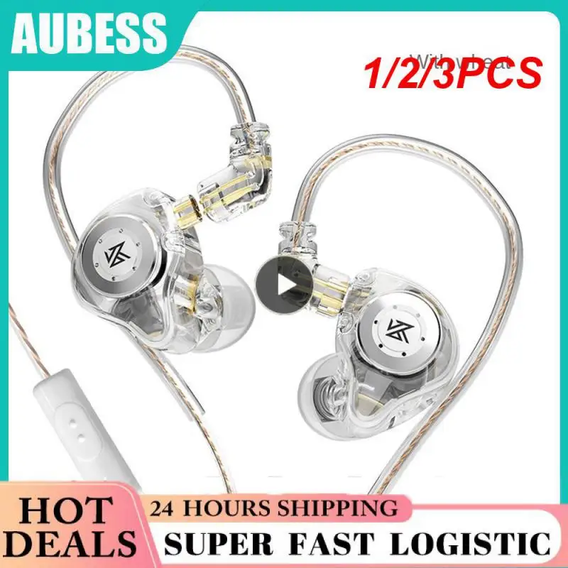 

1/2/3PCS EDX Earphone 10mm Dual Magnetic Circuit Dynamic Drive HIFI Bass Earbud Sport Noise Cancelling Headset ZSN ZSTX