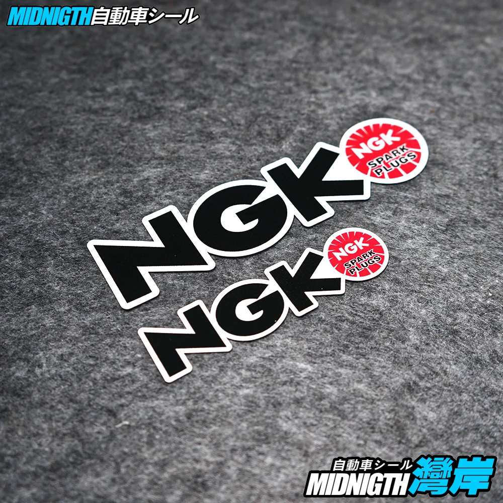 

Apply to NGK automotive reflective sticker body decoration sticker scratch blocking waterproof sticker does not fade