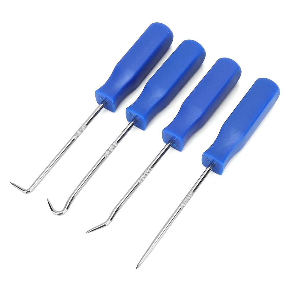 

4Pcs/set Car Pick and Hook Set O Ring Oil Seal Gasket Puller Remover Craft Hand Tools
