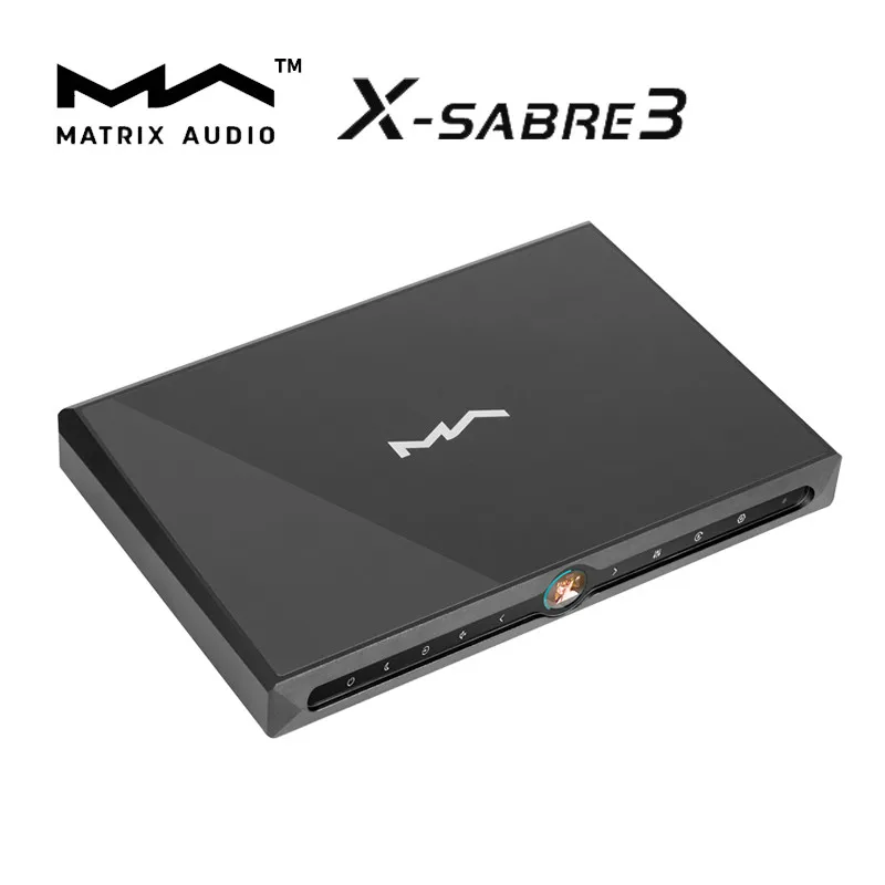 Фото Аудиоплеер MATRIX X-SABRE3 с ЦАП ES9038PRO, декодер Hi-Fi музыки 768 кГц/32 бит DSD512 с пультом ДУ №1