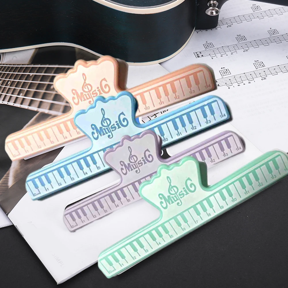 Зажим для музыкальных книг Зажимы нот Практикующее фортепиано Подходит