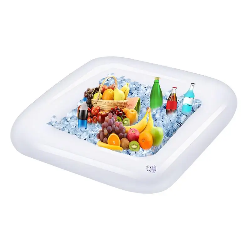 Надувной сервировочный бар холодильник для шведского стола плавающий надувной